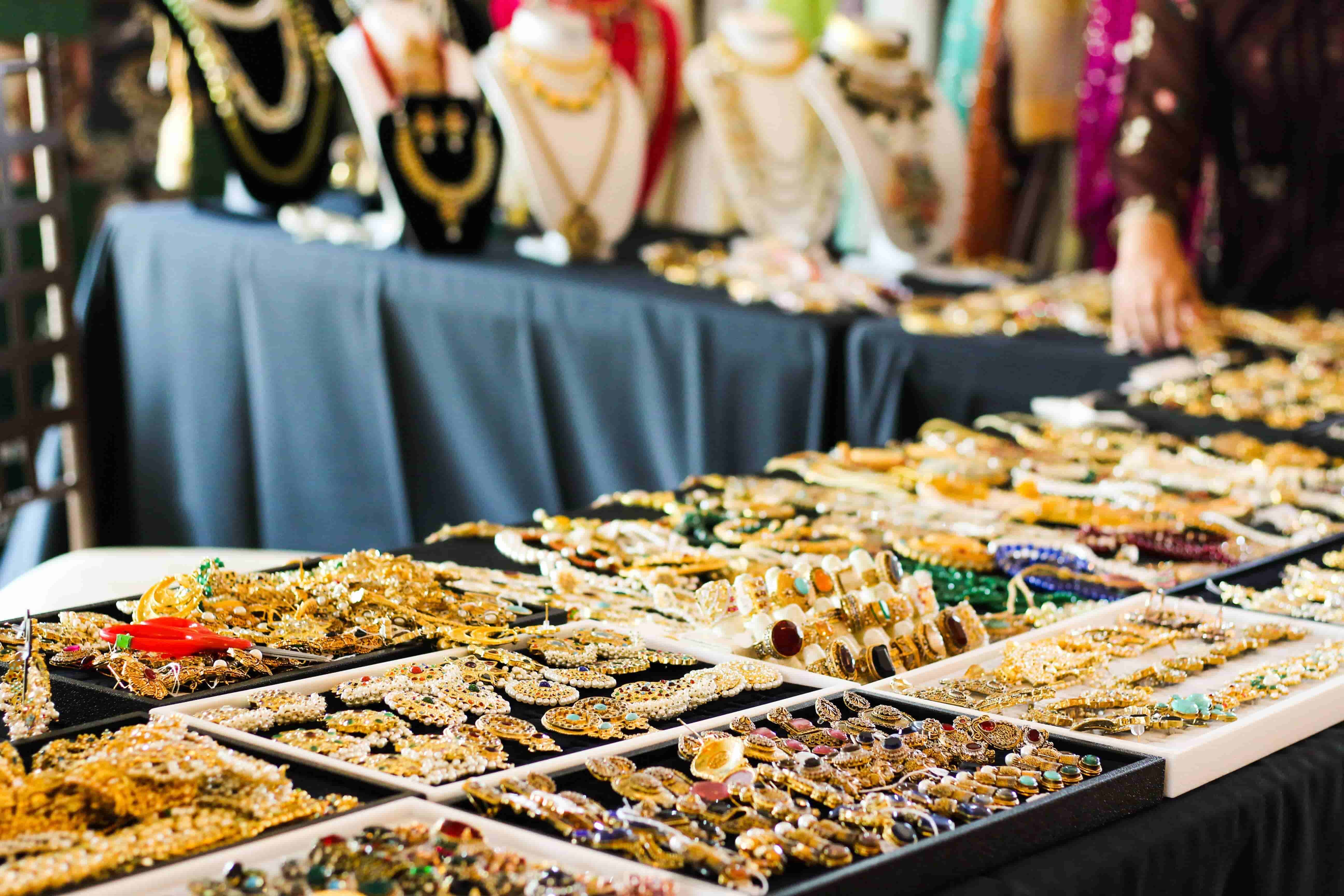 Vendors at a ZN Fashions exhibition
